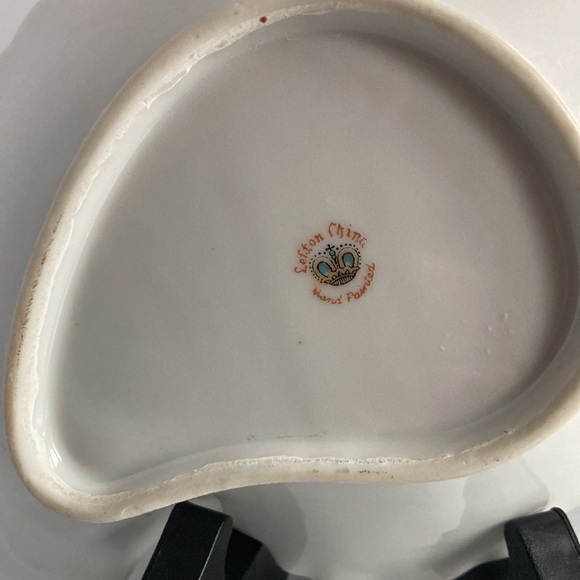 Vintage Lefton handpainted trinket dish - Picture 2 of 6